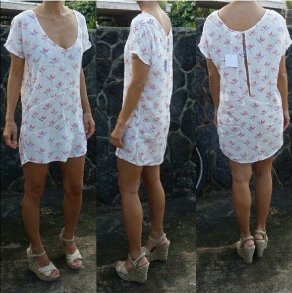 Rare acacia rurutu dress bird of paradise S tunic - Picture 4 of 8